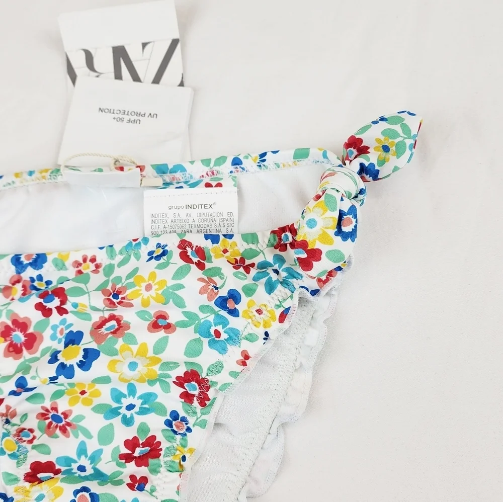 Zara Floral Bikini Bottom